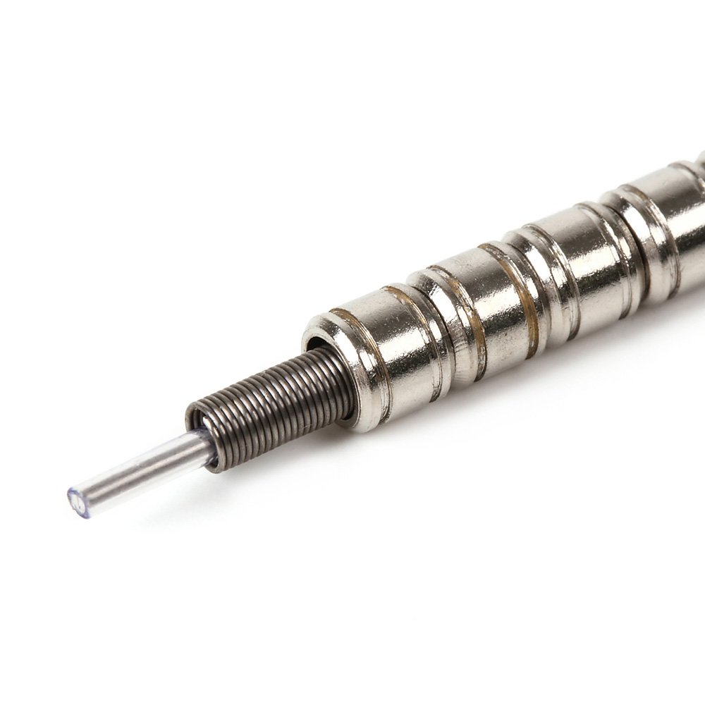 【送料無料】R-STYLE アルミパイプ（シルバー） パイプ+スプリング+芯線の3点セットです 色：M Φ4.0mm