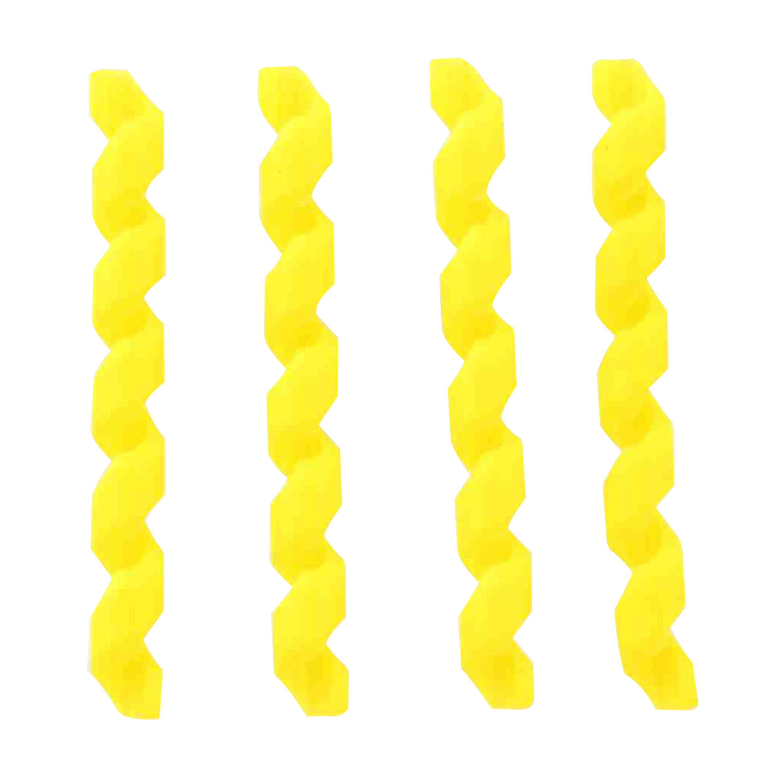 【送料無料】ノグチ(NOGUCHI) フレームプロテクター [4本入り] 色：蛍光イエロー、サイズ：長さ/5.5cm