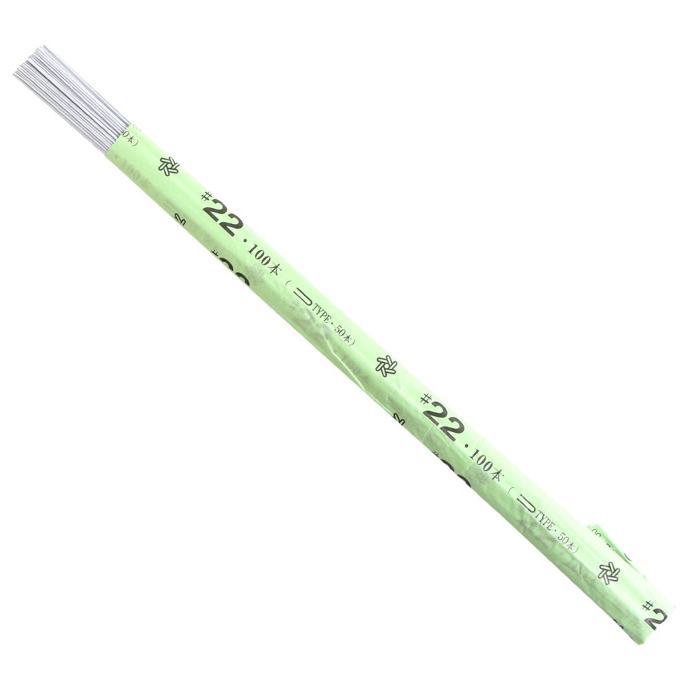 【送料無料】NBK 地巻ワイヤー 色：ホワイト、サイズ：#22 太さ0.7mm