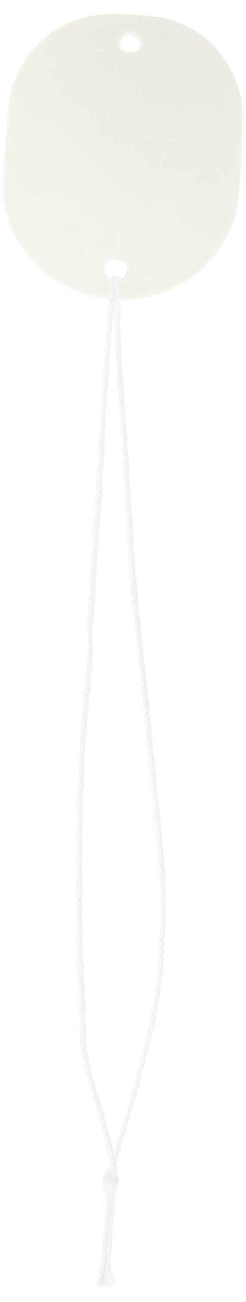 【送料無料】未来工業 カラーエフ(プラスチック製・線名札)小判形 サイズ：30×40mm