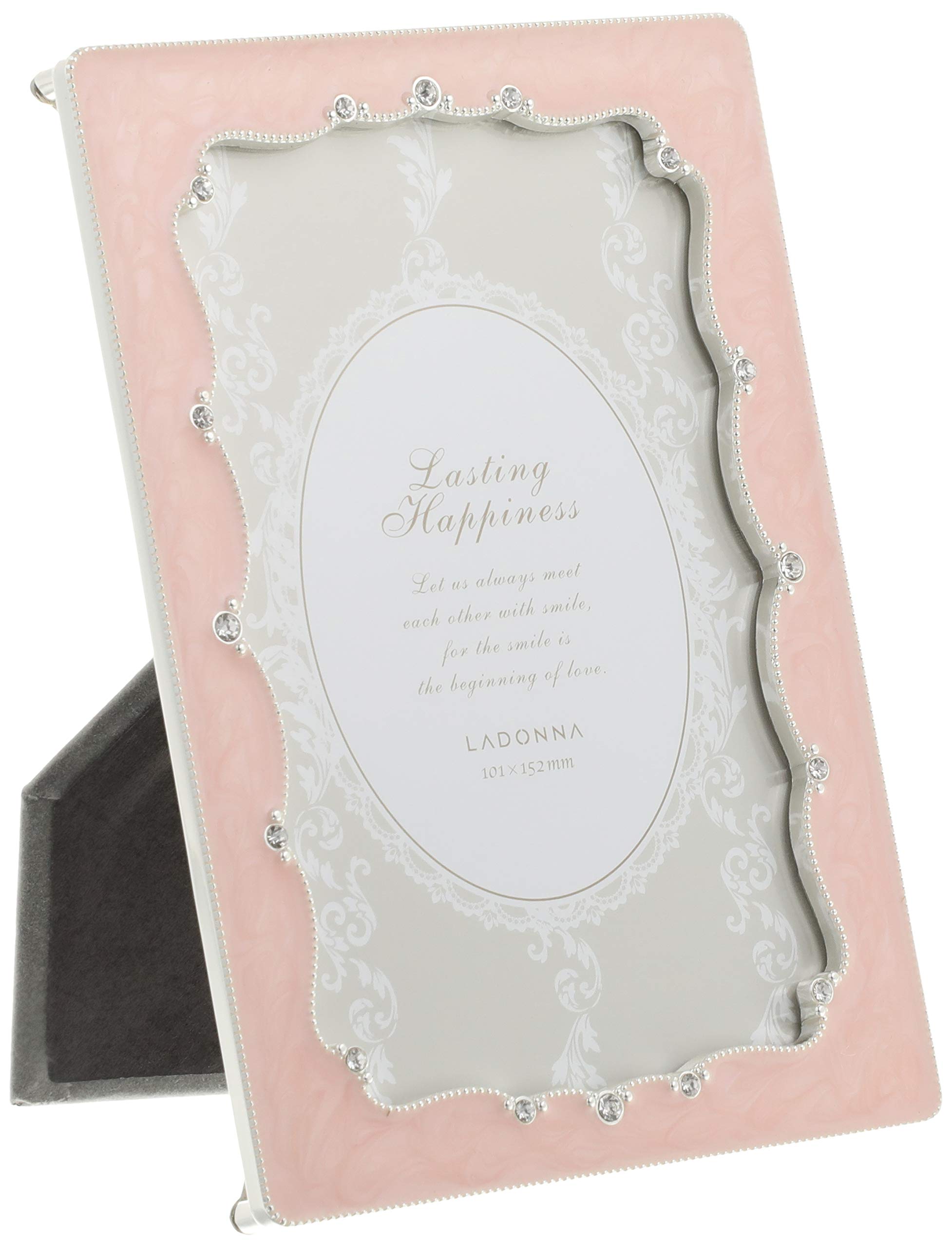 【送料無料】ラドンナ ブライダルフレーム BJ12 色：ピンク、サイズ：ポストカード判
