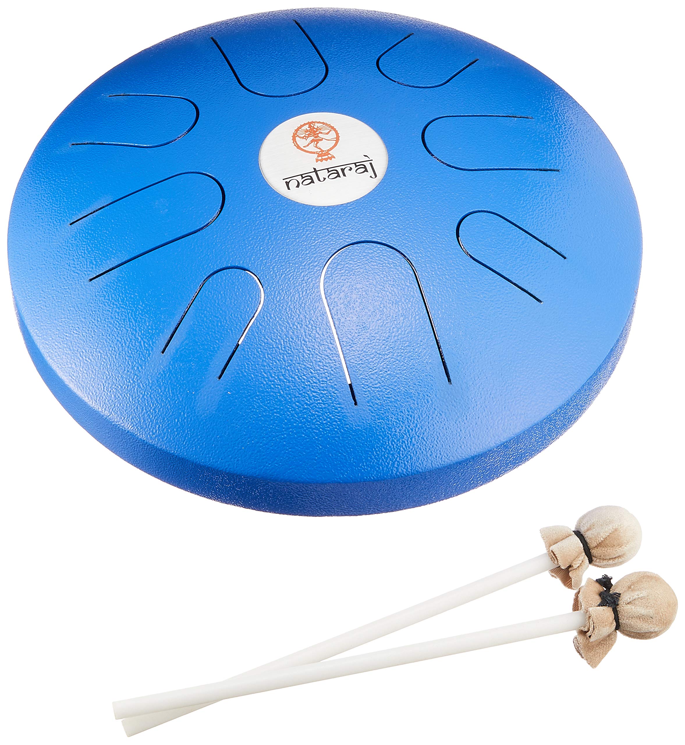 【送料無料】SOUND KING スティールタングドラム 色:ブルー、サイズ:12インチ