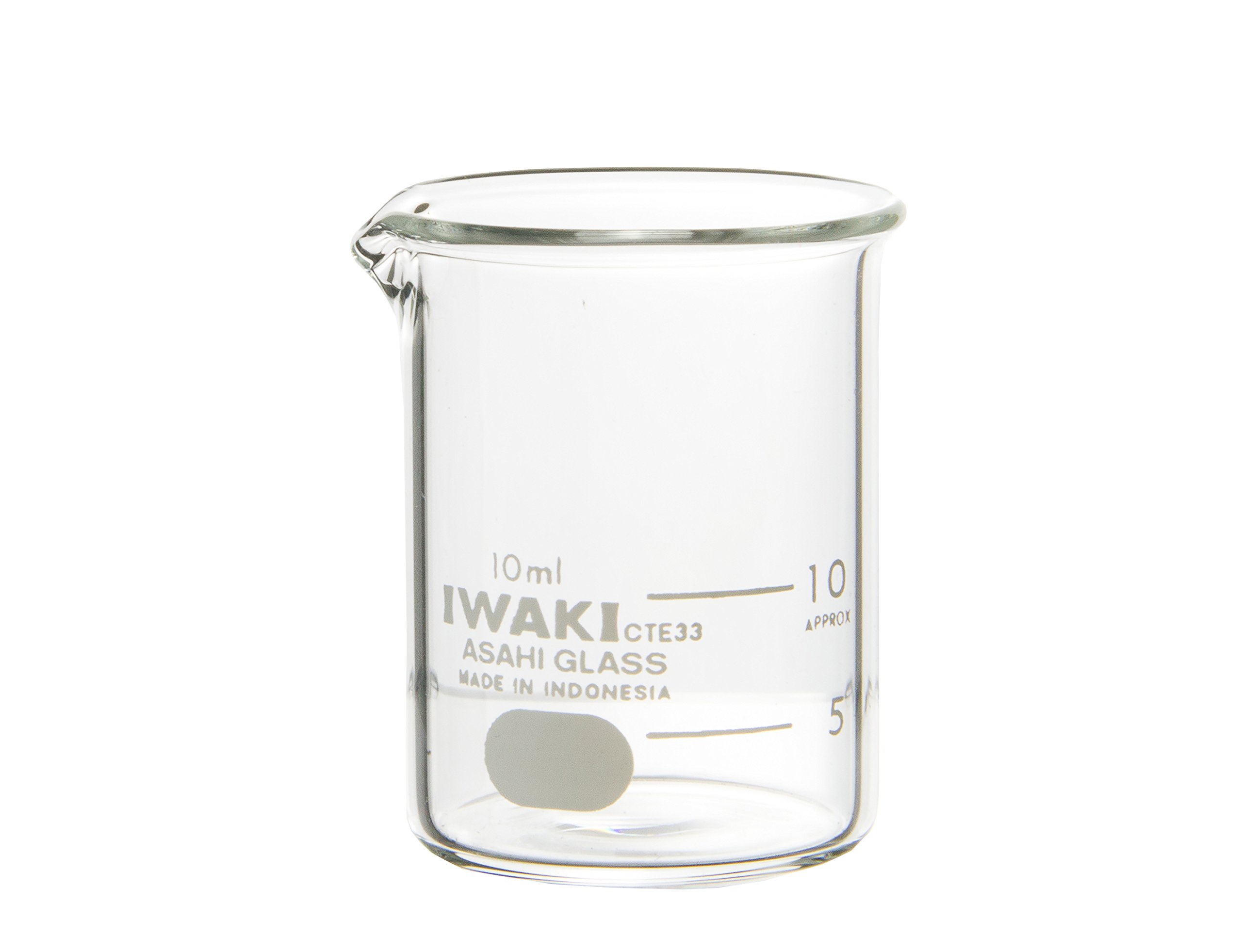 【送料無料】IWAKI ビーカー 1000BK サイズ：10mL