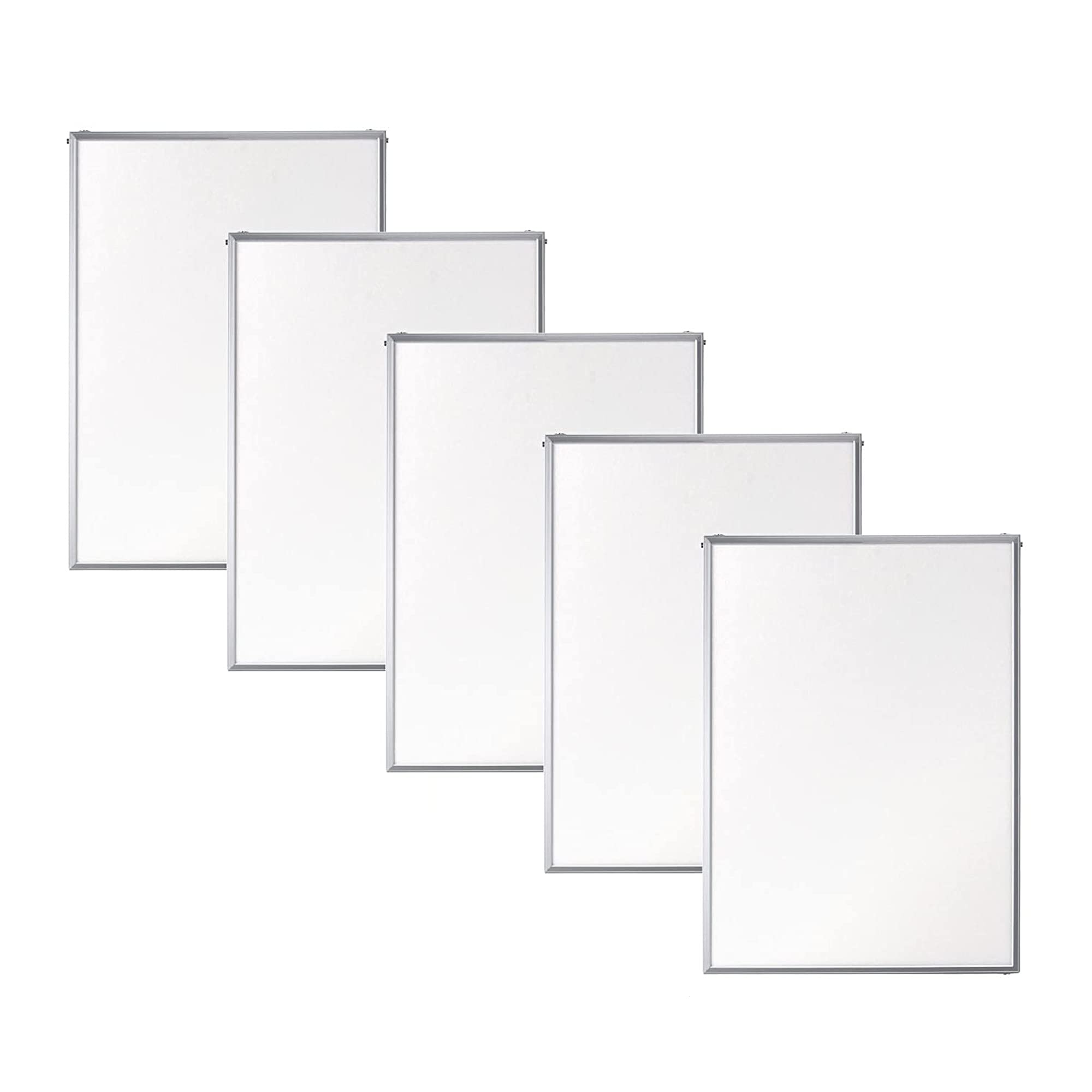 【送料無料】ハクバ 【限定】HAKUBA 額縁 ニューファンシーパネル ポスターパネル アルミフレーム 差し込みタイプ 前面PET板採用 色：シルバー、サイズ：A2