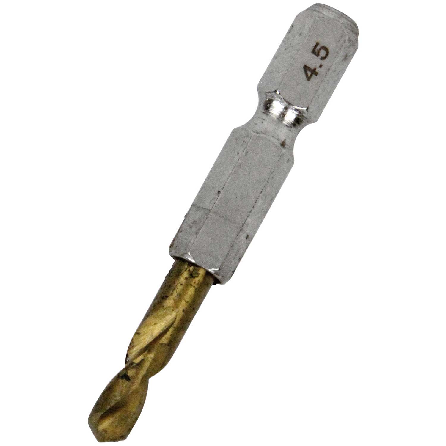 【送料無料】SK11 六角軸 鉄ドリル 微短/適長/極短/微長 1.~13.0mm 色：グレー、サイズ：4.5mm