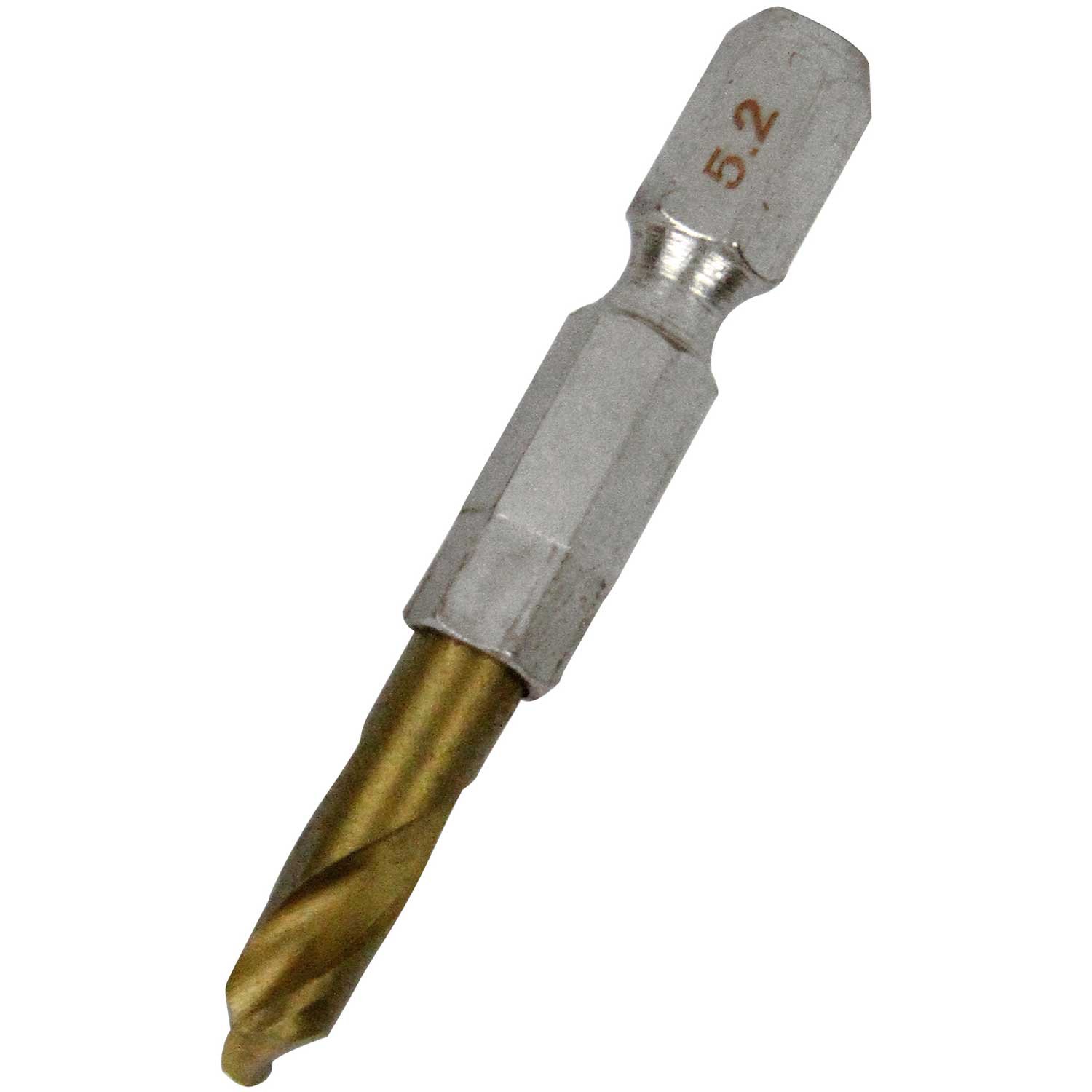 【送料無料】SK11 六角軸 鉄ドリル 微短/適長/極短/微長 1.~13.0mm 色：グレー、サイズ：5.2mm