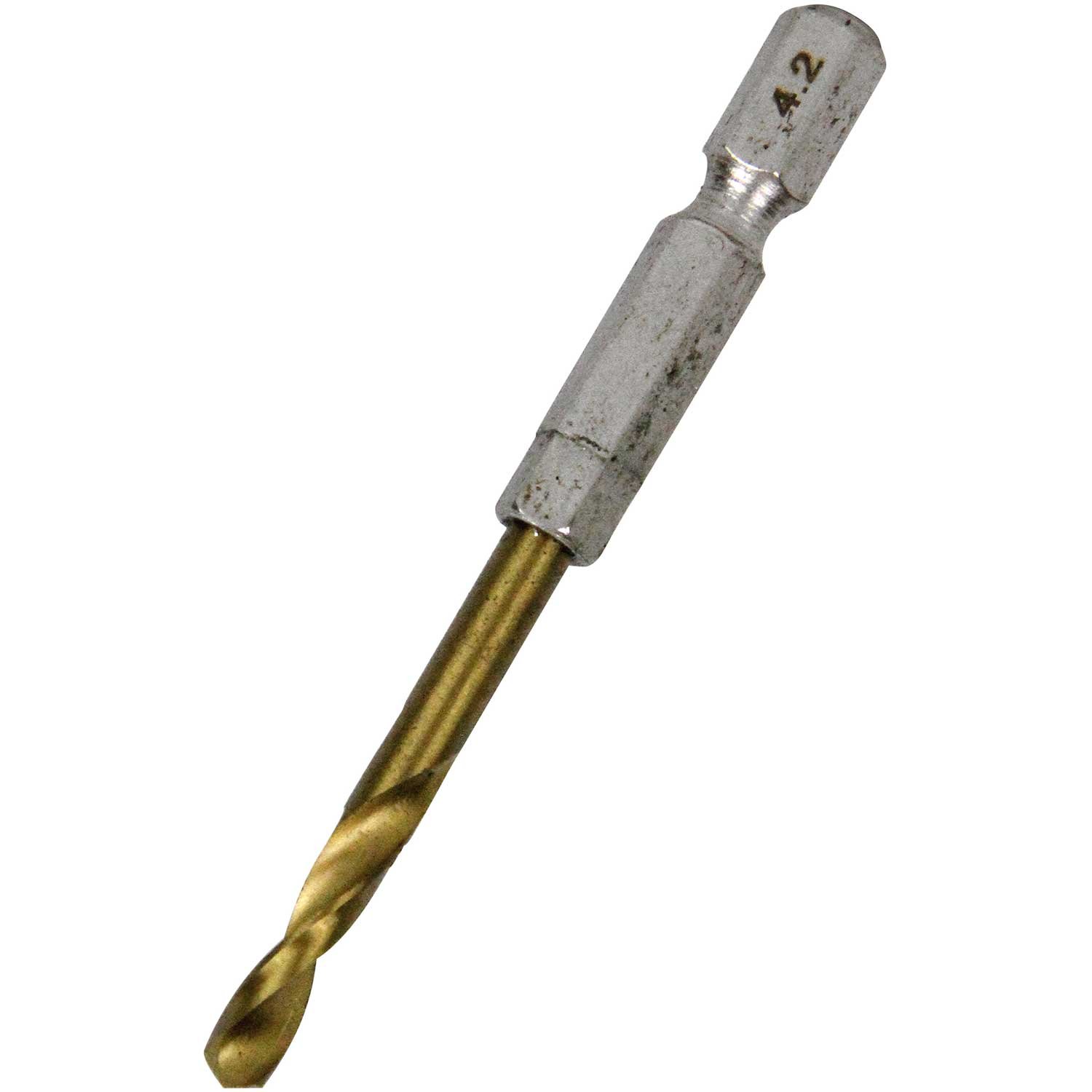 【送料無料】SK11 六角軸 鉄ドリル 微短/適長/極短/微長 1.~13.0mm 色：グレー、サイズ：4.2mm