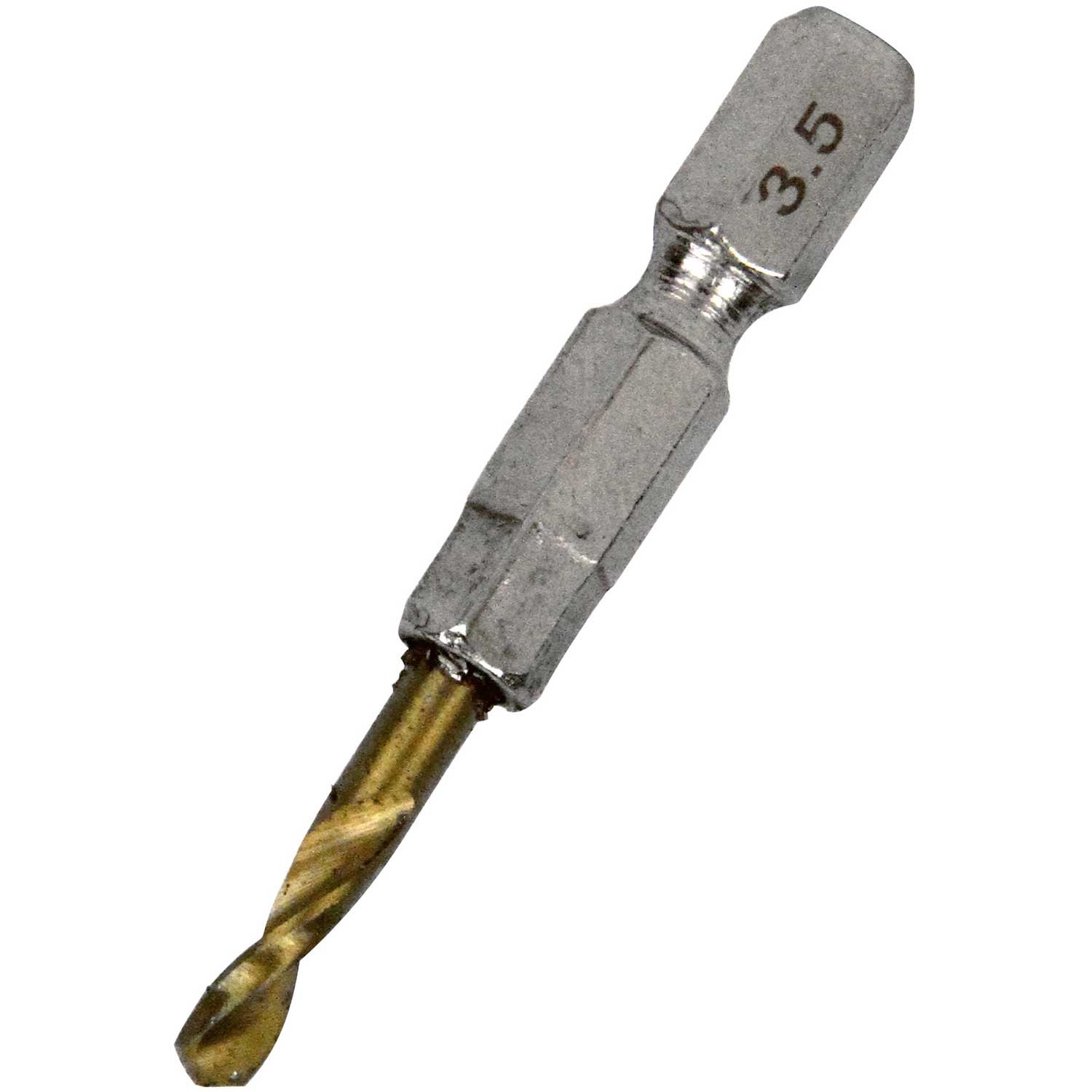 【送料無料】SK11 六角軸 鉄ドリル 微短/適長/極短/微長 1.~13.0mm 色：グレー、サイズ：3.5mm