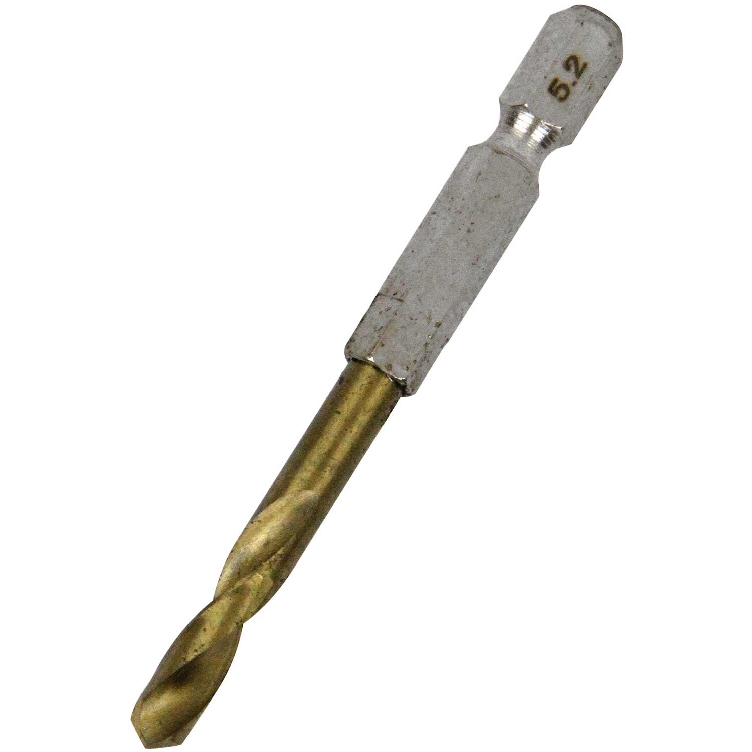 【送料無料】SK11 六角軸 鉄ドリル 微短/適長/極短/微長 1.~13.0mm 色：グレー、サイズ：5.2mm