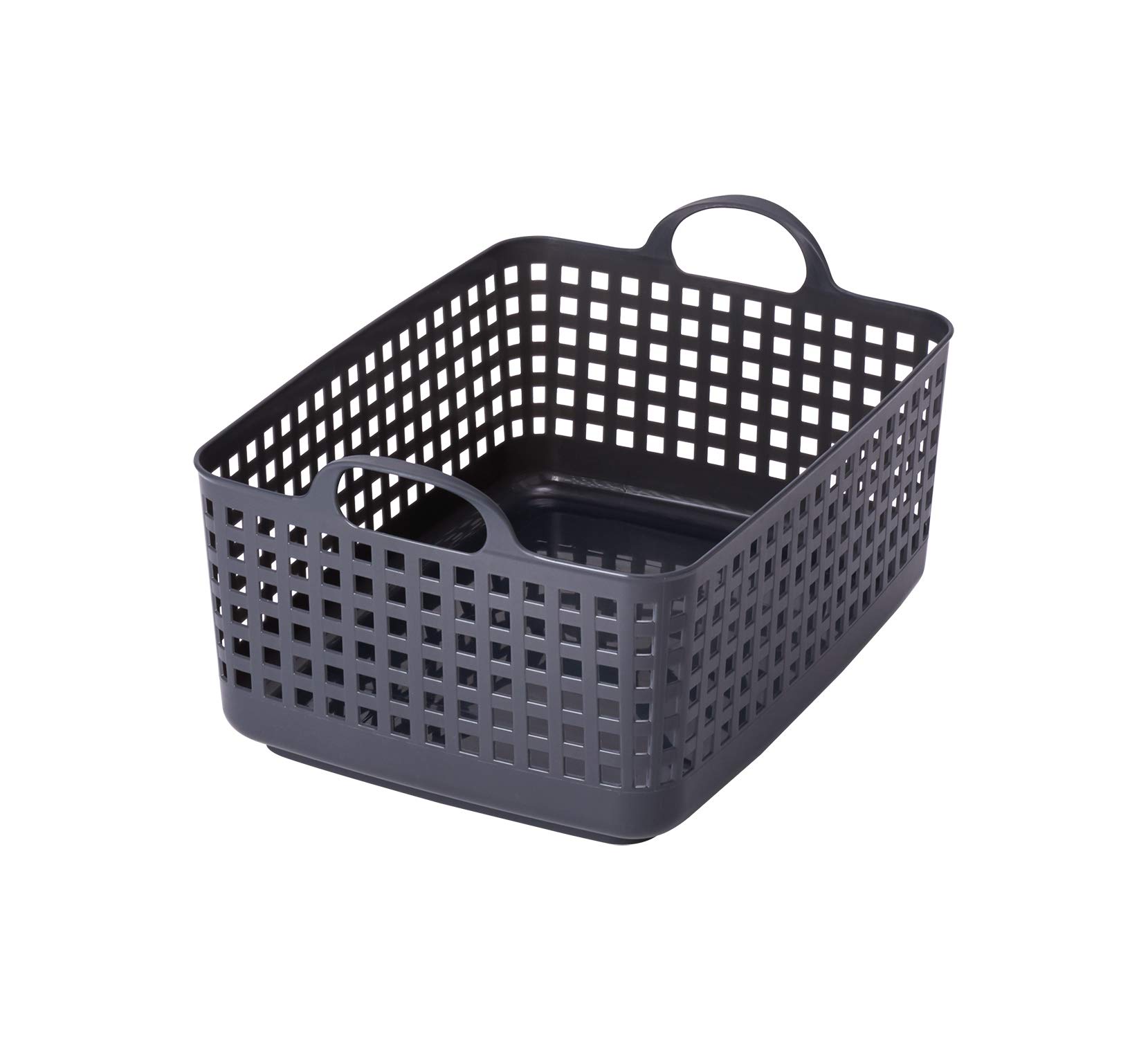 【送料無料】ランドリーバスケット バイオマス LBB ハードスタッキング 色：グレー、サイズ：ワイド