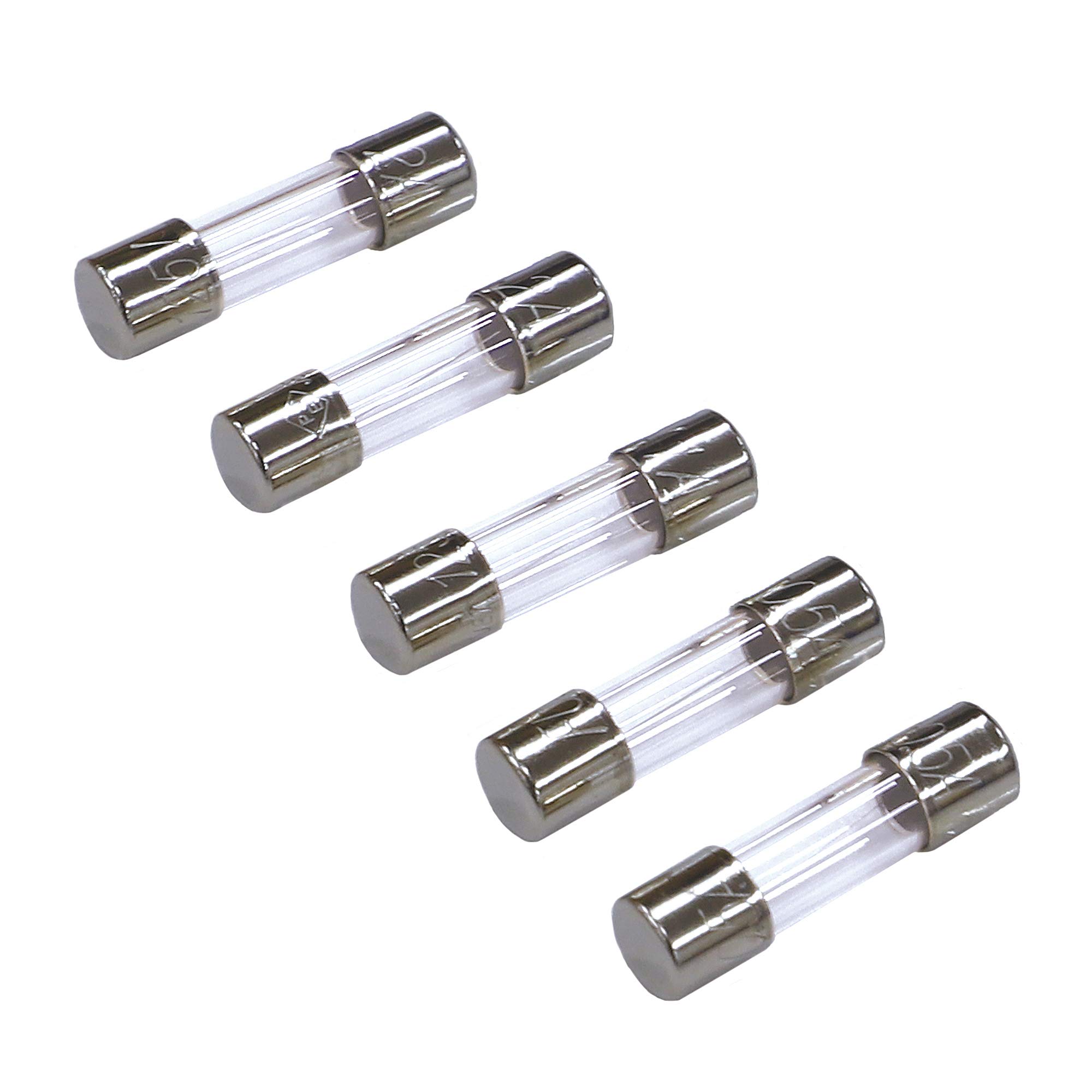 【送料無料】エーモン(amon) ミニ管ヒューズ 0.5A/1A/2A/3A/5A/10A/セット 色：0.5・0.5・1・2・2Aセット(計5本)、サイズ：0.5・1・2Aセット