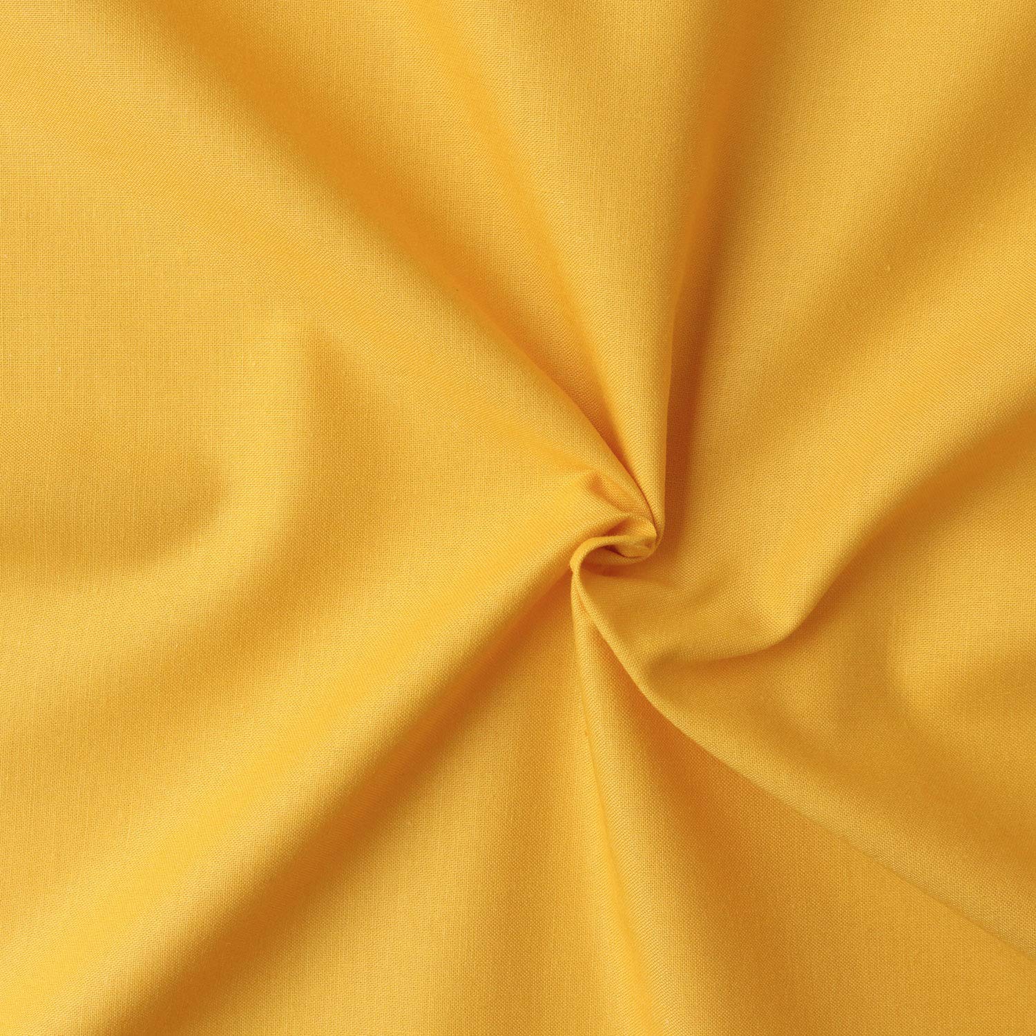 【送料無料】NBK エイティスクエア 無地 生地 綿100% シャーティング オフホワイト 色：ヒマワリ、サイ..