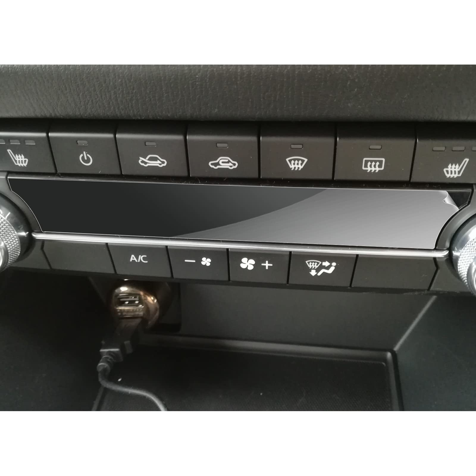 【送料無料】【RUIYA】保護フィルム 防指紋 防気泡 高タッチ感度 極薄 貼り付け簡単 サイズ：マツダcx-5/cx-8 (A)