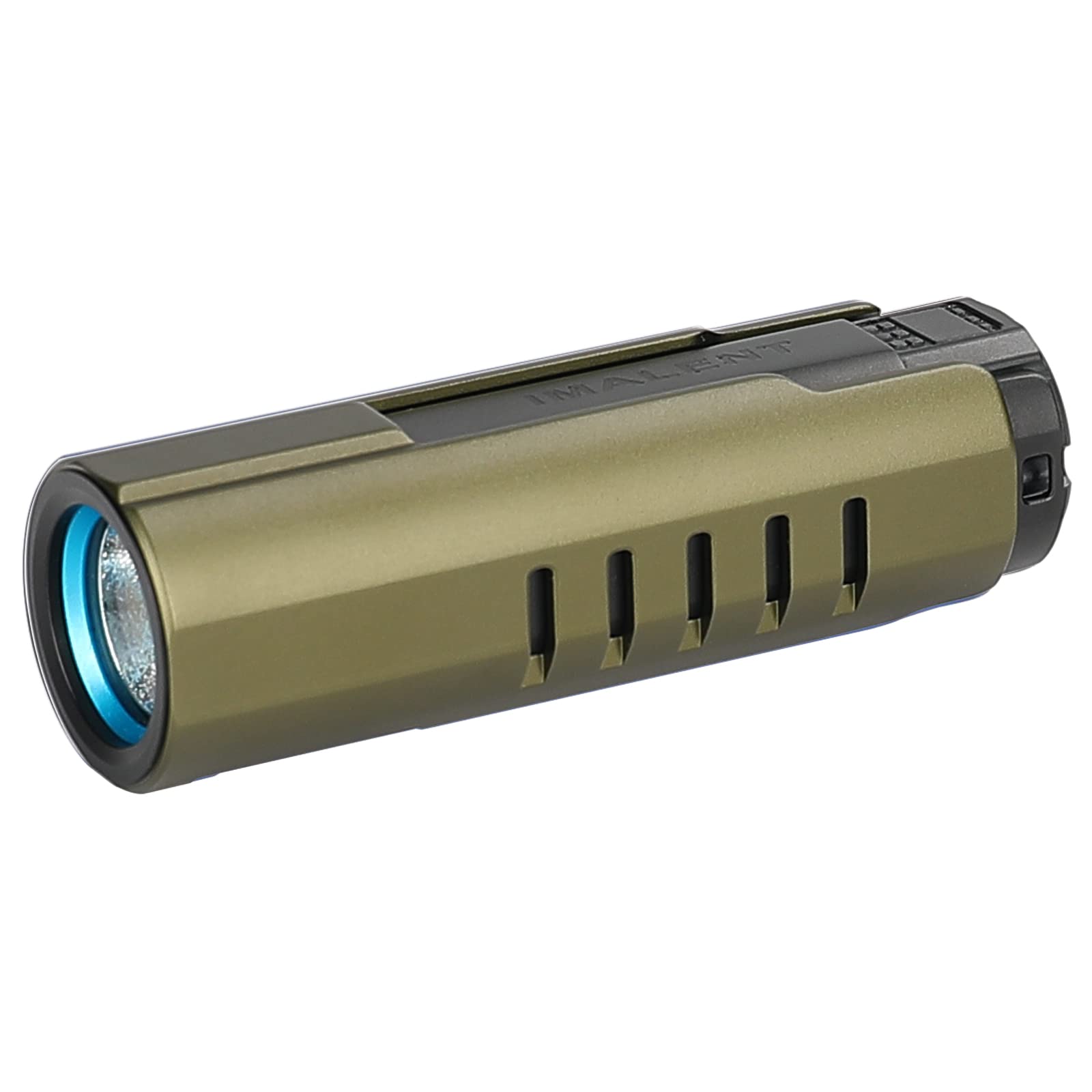 【送料無料】IMALENT LD70 EDC 懐中電灯 LED 小型 軽量 キーホルダライト 明るい 高輝度 4000ルーメン 照射距離 203メートル オプションの 4 色 ヤングファッション 軍用アルミ合金 強力 充電式 明るい 超ミニ 多機能ズーム式 フラッシュ 夜 色：グリーン、サイズ：ミニ