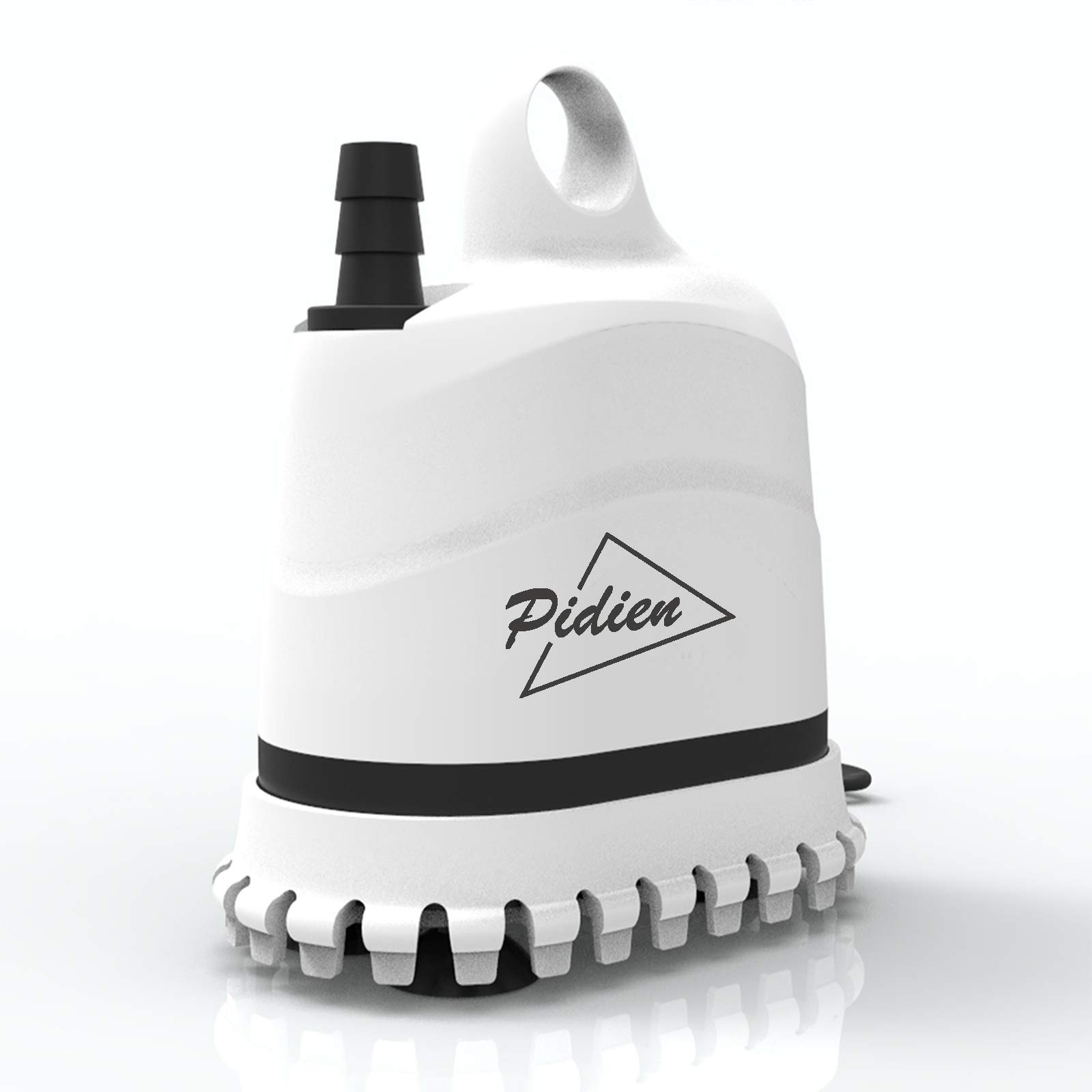 【送料無料】PiDiEn 水中ポンプ 水槽 排水ポンプ プール 水抜きポンプ ポンプ 給水 水換え 循環ポンプ 底部入水式 吐出量1200L/H 最大揚程1.8M 電力20W 吐出量1800L/H 最大揚程2.5M 電力30W 吐出量2500L/H 最大揚程3M 電力40W 静音設計 吐出量調整可能 風呂 色：ホワイト