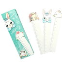 【送料無料】Alideco しおり ブックマーク ブックマーカー ヴィンテージテキスト、可愛い動物たち| メッセージカード としても | 30枚セット 色:me...