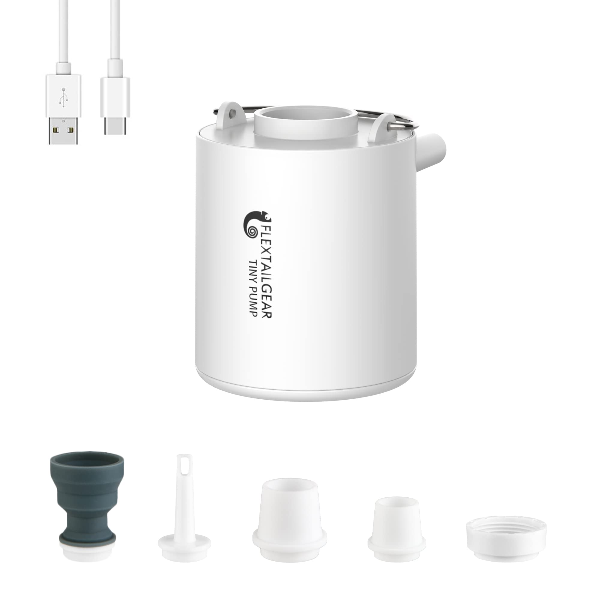 【送料無料】FLEXTAILGEAR TINY PUMP 携帯式エアーポンプ 1300mAh 電池 13.5ワット USB充電式 最軽量ポ..