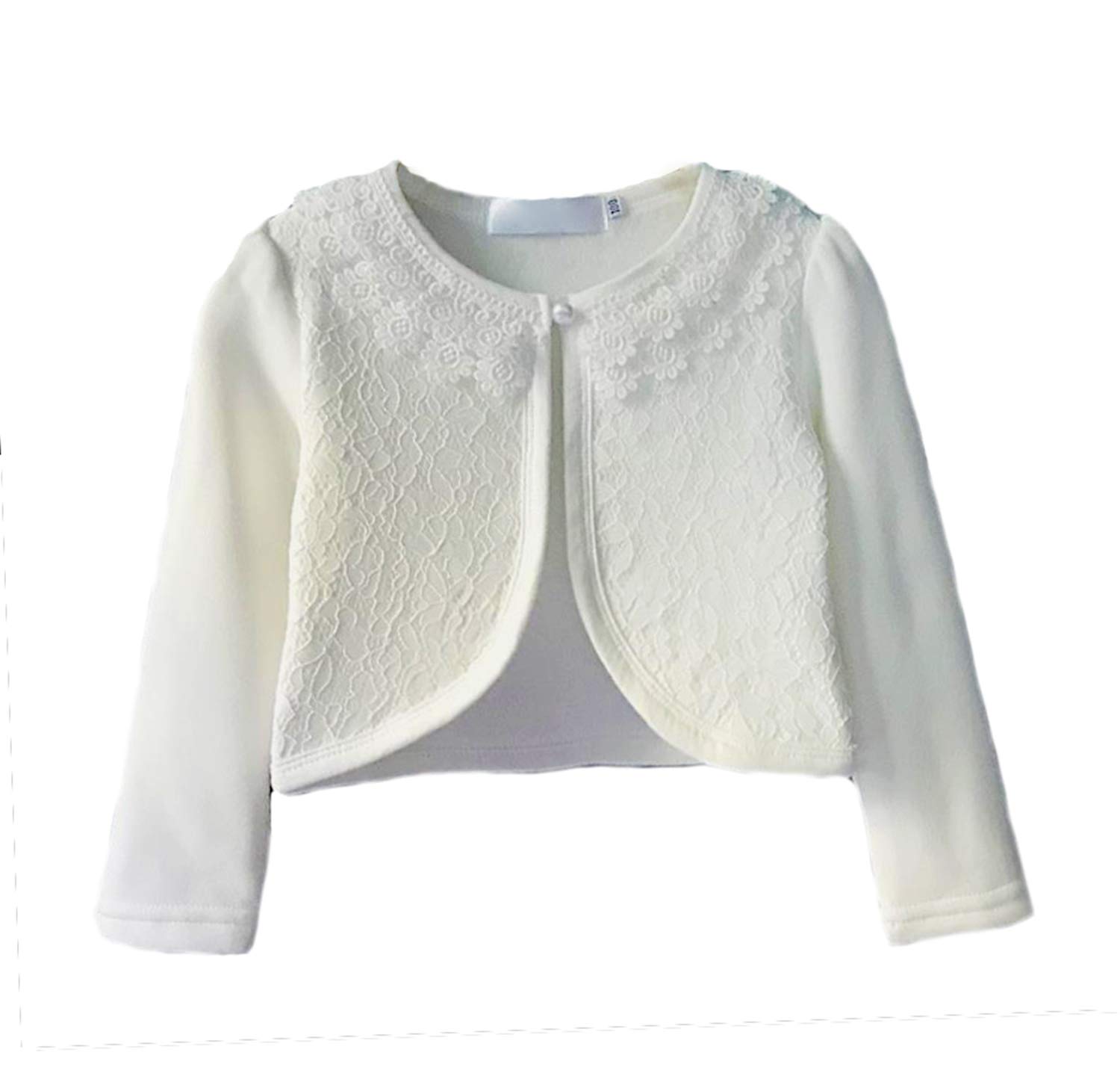 【送料無料】[VIISEN] ボレロ 子供 長袖 カーディガン 結婚式 ボレロ 子供服 女の子 春夏秋 可愛い キ..