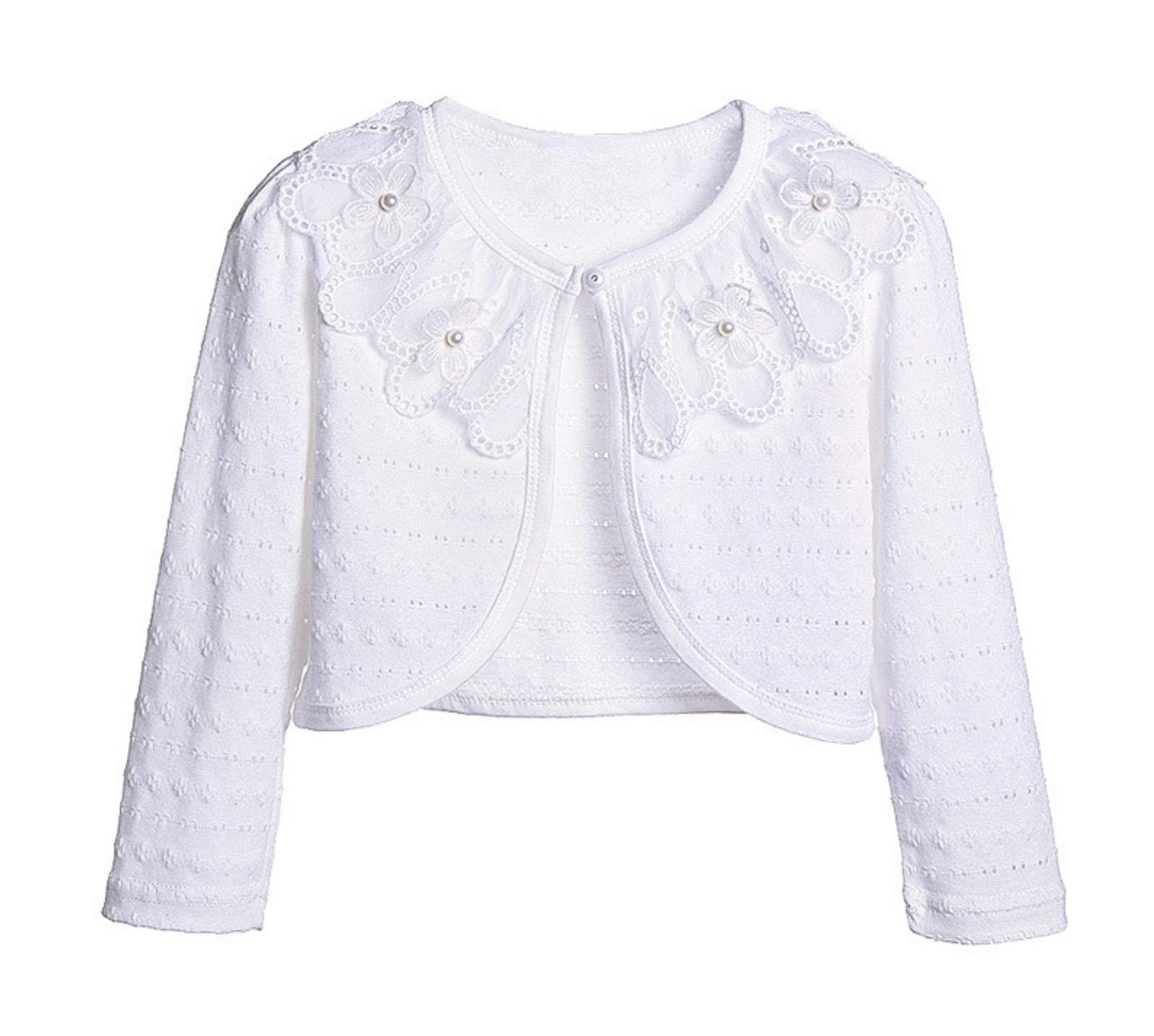 【送料無料】[VIISEN] ボレロ 子供 長袖 カーディガン 結婚式 ボレロ 子供服 女の子 春夏秋 可愛い キ..