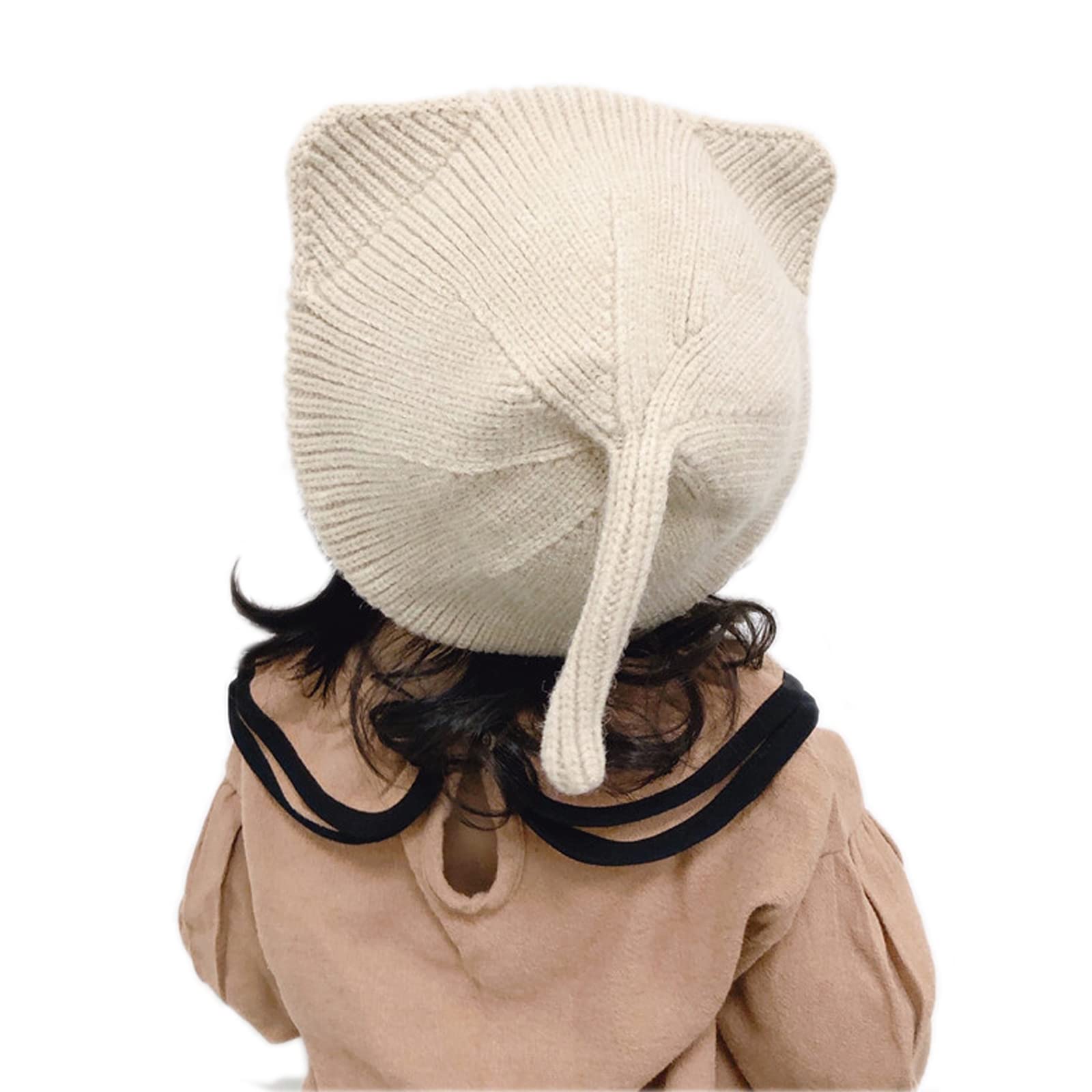 【送料無料】[YiyiLai] ベビー ニットキャップ 毛糸 可愛い クリスマス ニット帽 キッズ 防寒帽 赤ちゃ..