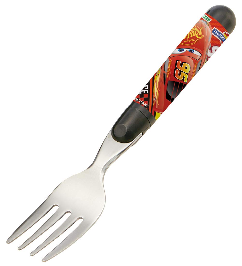 【送料無料】スケーター (skater) ステンレス製 子供用 スプーン フォーク キャラクター SR1 FR1 色:カーズ、サイズ:14cm