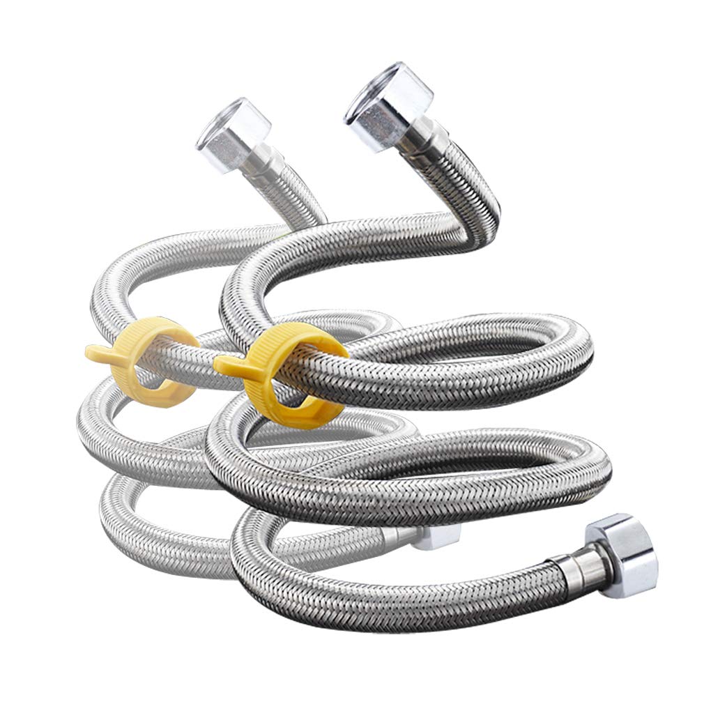 【送料無料】接続用フレキホース フレキパイプ 取り付けホース セット 水道用 水道管延長 呼び13 G1/2..