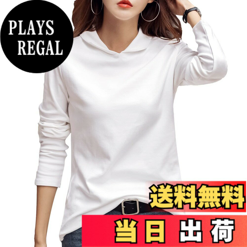 樂天商城 - 【送料無料】[§ASHE RANGEL] ASHERANGEL カットソー レディース ポロシャツ 長袖 襟付き シャツ ゴルフ 無地 スリム 女性用 婦人 お母さん 乗馬 吸汗 速乾 可愛い 春 秋物 トップス 色：ホワイト、サイズ：2XL