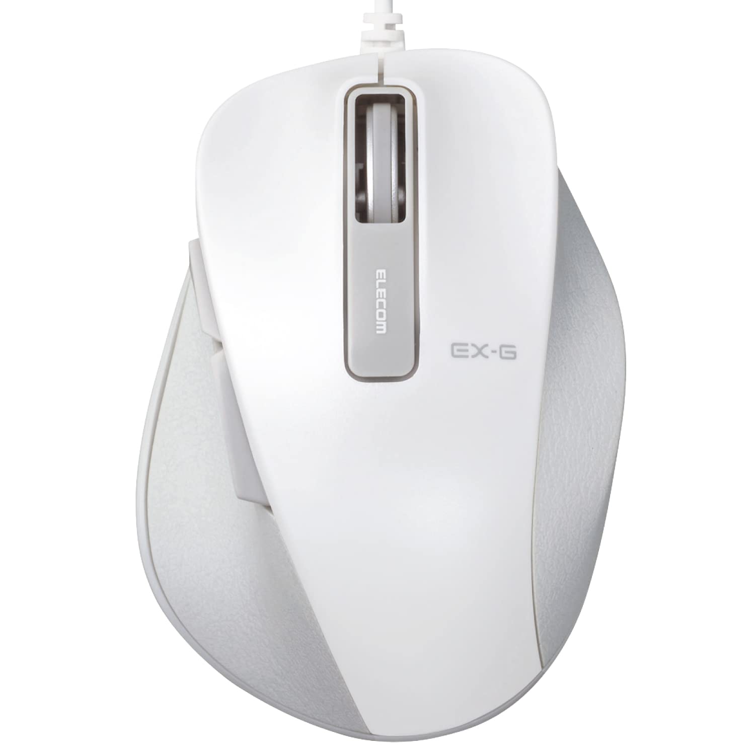 【送料無料】エレコム マウス 有線 色：ホワイト、サイズ：S