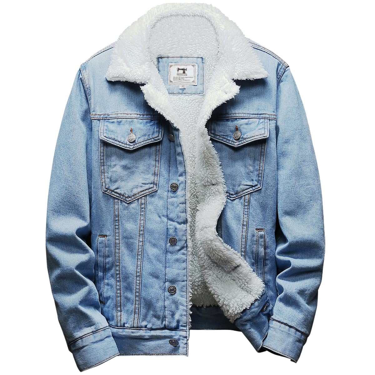 【送料無料】Sukinana デニム ジャケット アウター メンズ ジージャン 綿 Gジャン 大きいサイズ カジュアル ファッション 春秋 冬服 メンズ 服 色...
