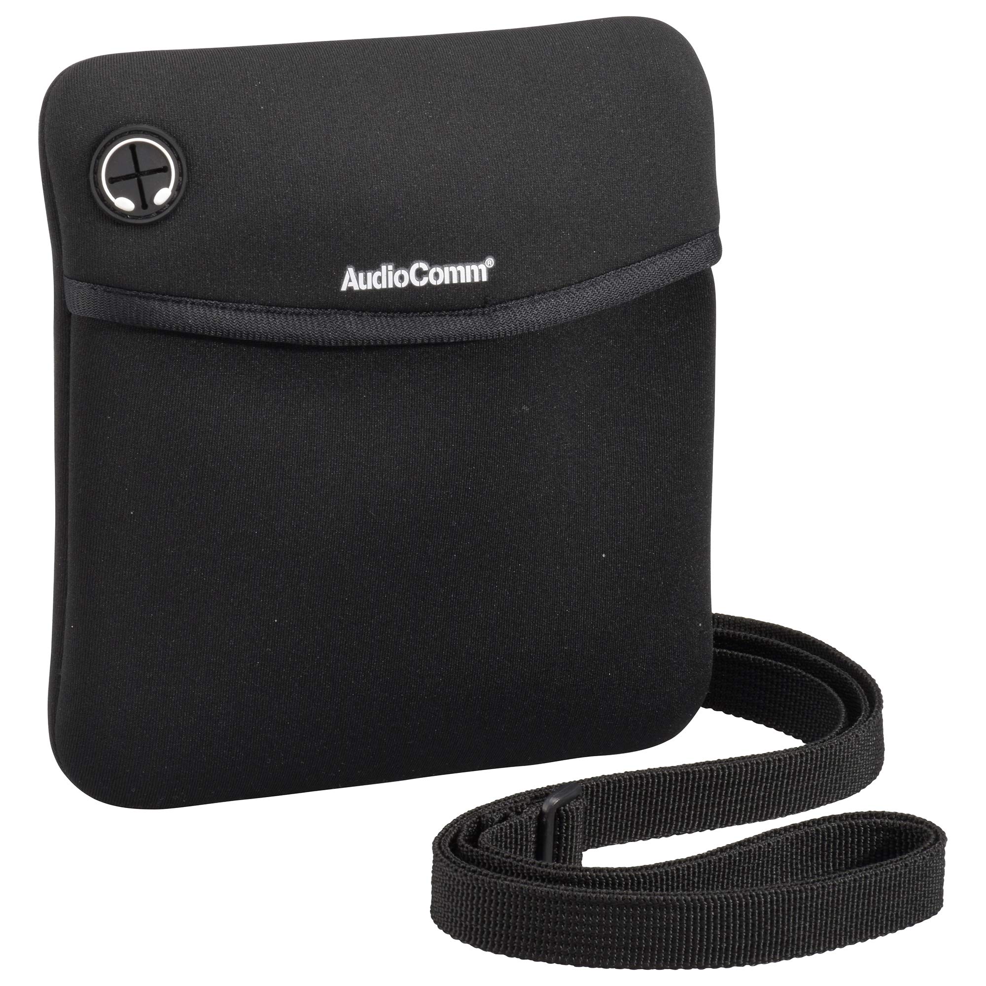 【送料無料】ポータブルCDプレーヤーポーチ AV-P1016ZYD 色：ブラック、サイズ：（約）幅160×高さ170mm（突起物含まず）