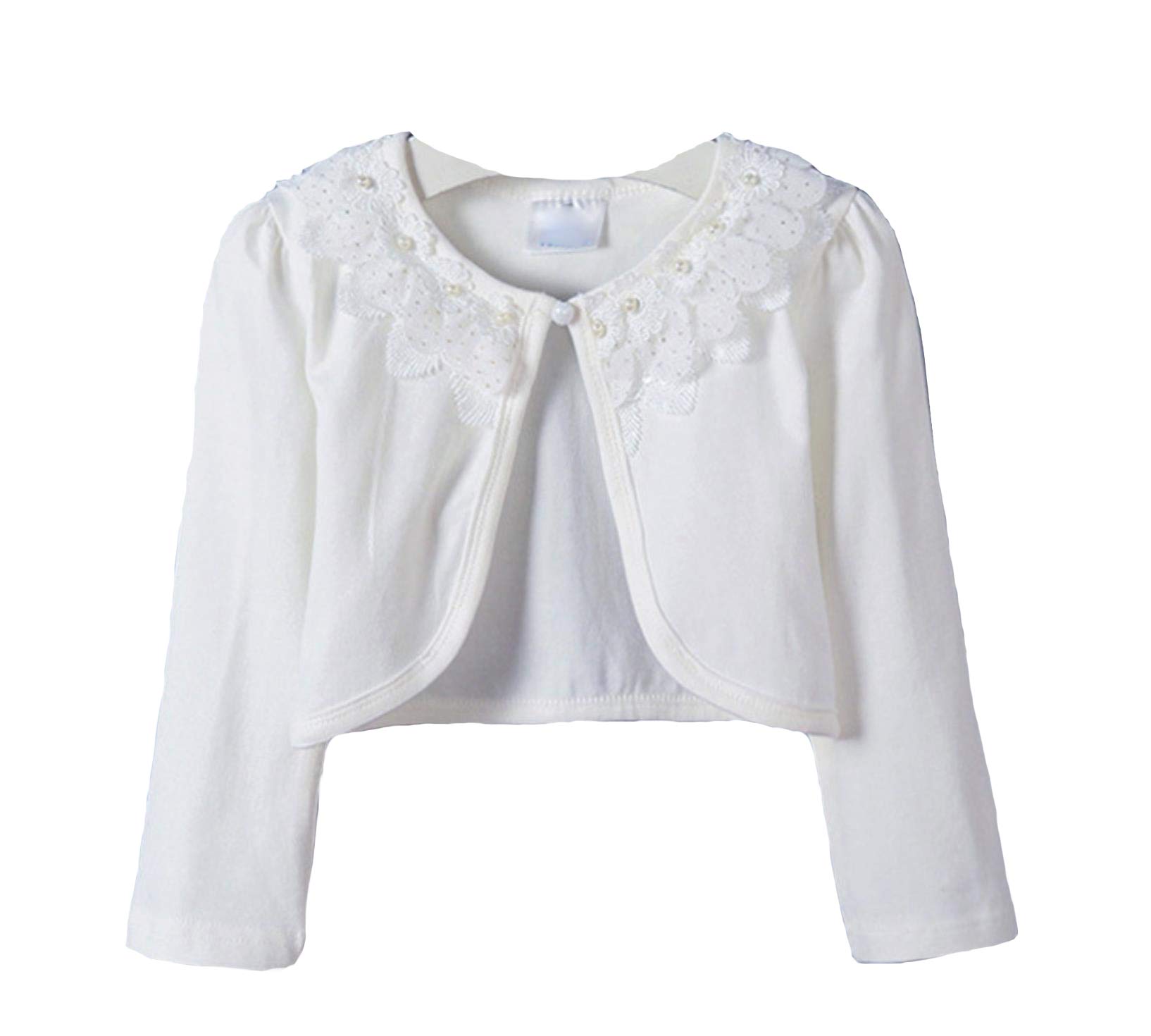 【送料無料】[VIISEN] ボレロ 子供 長袖 カーディガン 結婚式 ボレロ 子供服 女の子 春夏秋 可愛い キ..