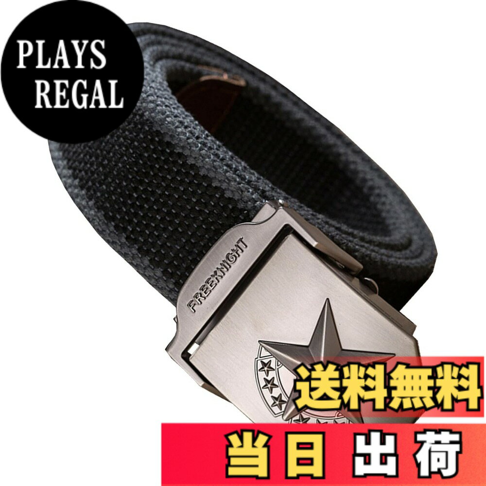 【送料無料】[バズ セレクション] ベルト ガチャベルト GIベルト 7つ星 アメリカンスタイル キャンバス..