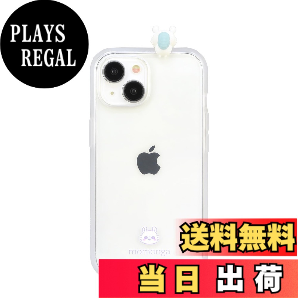 乐天商城 - 【送料無料】グルマンディーズ ちいかわ フレーム IIIIfit Clear(イーフィット クリア) iPhone15 / 14 / 13 対応 ケース 色：モモンガ
