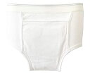 【送料無料】yuaseiharu 介護パンツ男性用150cc【M/L/LL 1枚】尿漏れパンツ失禁ブリーフ 大吸収量のボクサータイプ150cc「しっかりサポート150」 色:シロ、サイズ:M