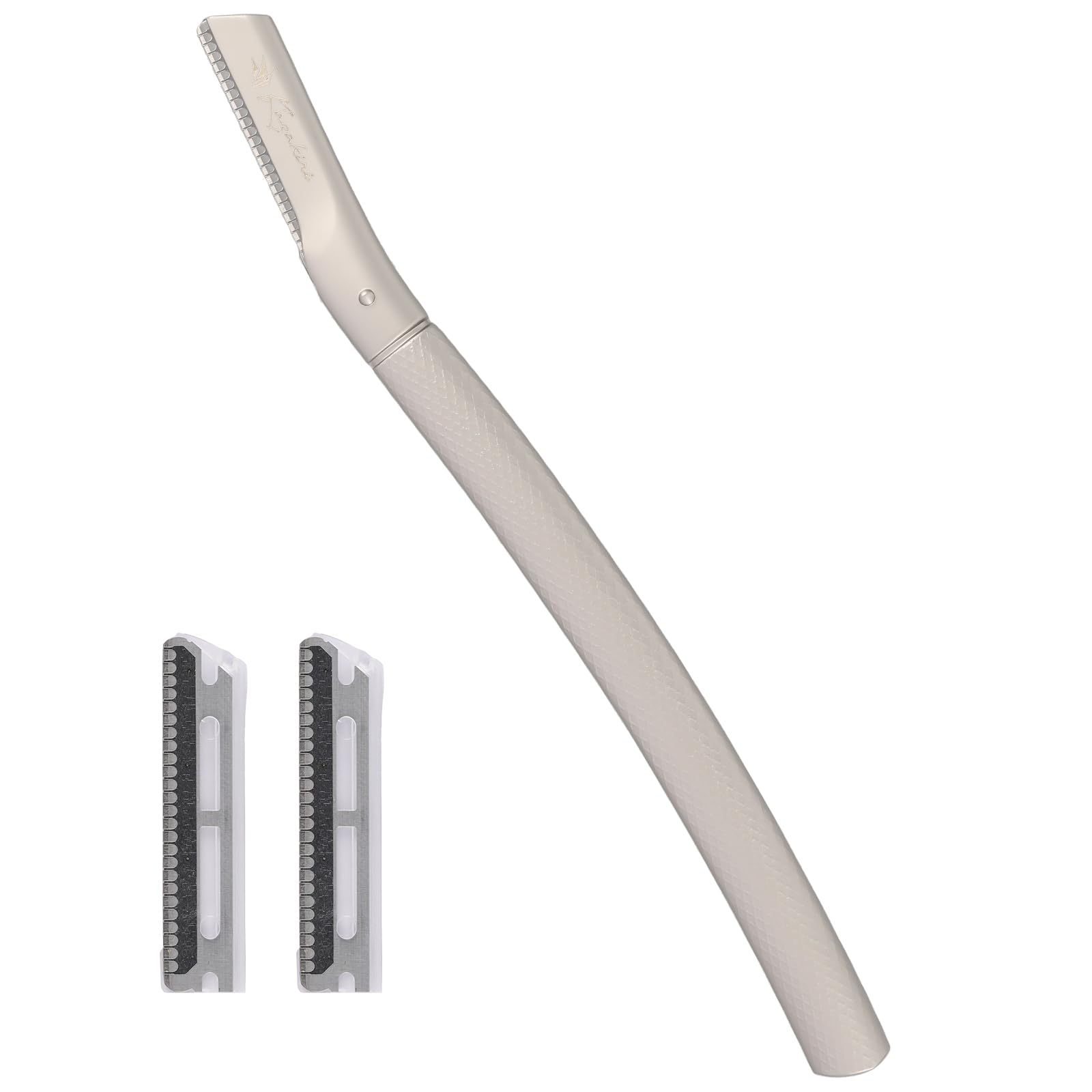 【送料無料】Kazakiri SilkEdge 顔剃り カミソリ 眉毛 産毛 安全ガード付き 替刃2枚付属 ムダ毛処理 メ..