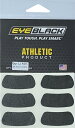 【送料無料】EYEBLACKアスレチックブラックステッカー、防眩性、肌への密着性に優れ、通気性がよく、安全でアメリカ製のアイパッチ 色:ブラック