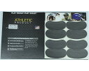 【送料無料】EYEBLACKアスレチックブラックステッカー、防眩性、肌への密着性に優れ、通気性がよく、安全でアメリカ製のアイパッチ 色:ブラック