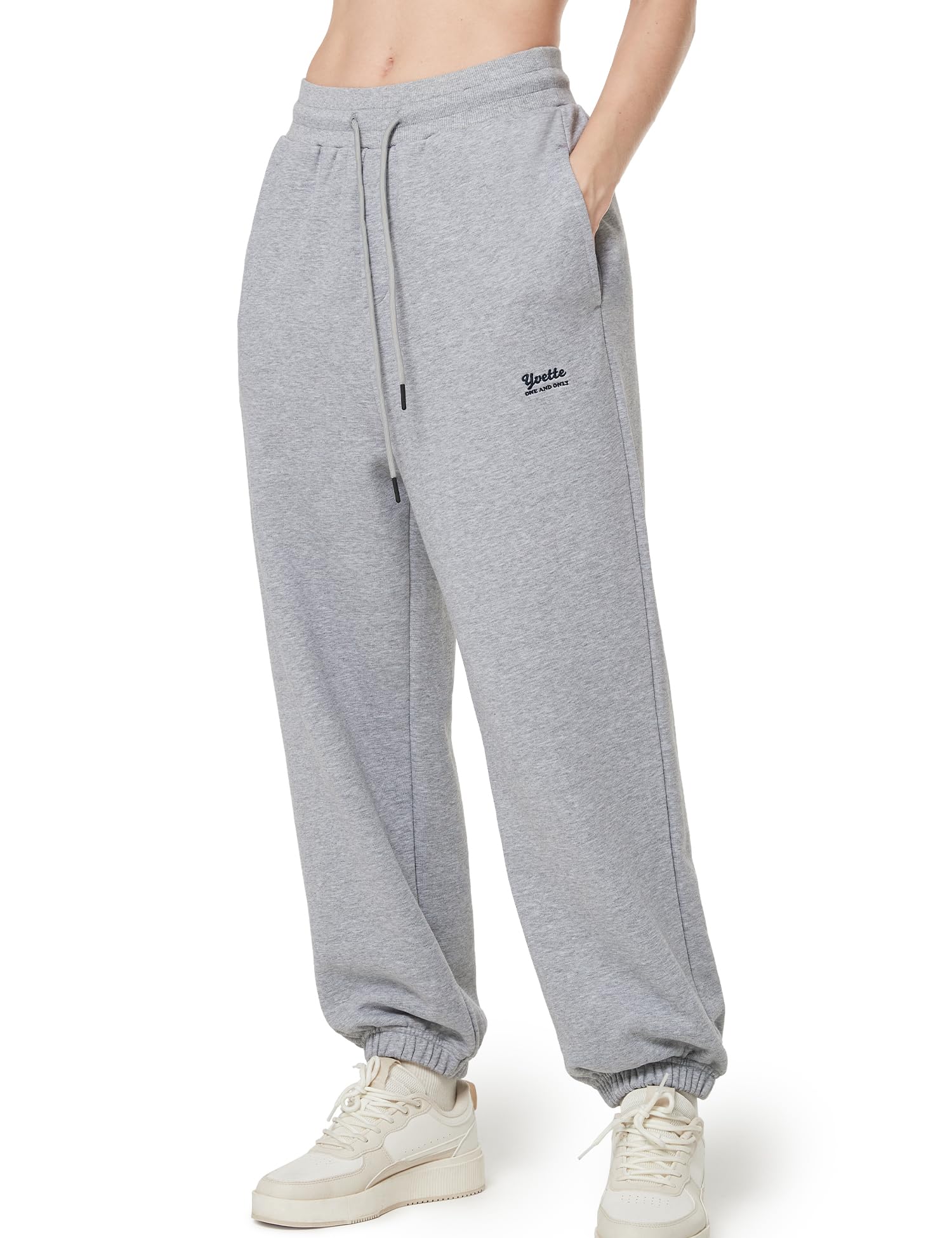 【送料無料】[Yvette] イベット パーカー レディース 裏起毛 ゆったり フード ポケット付き 大きいサイ..