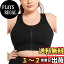 【送料無料】イベット スポーツブラ 揺れない 前開き レディース ハイサポート 大きいサイズ 一体型カップ ノーワイヤー メッシュ 吸汗速乾 ブラジャー ジム フィットネス スポブラ 色:ブラック、サイズ:L Plus
