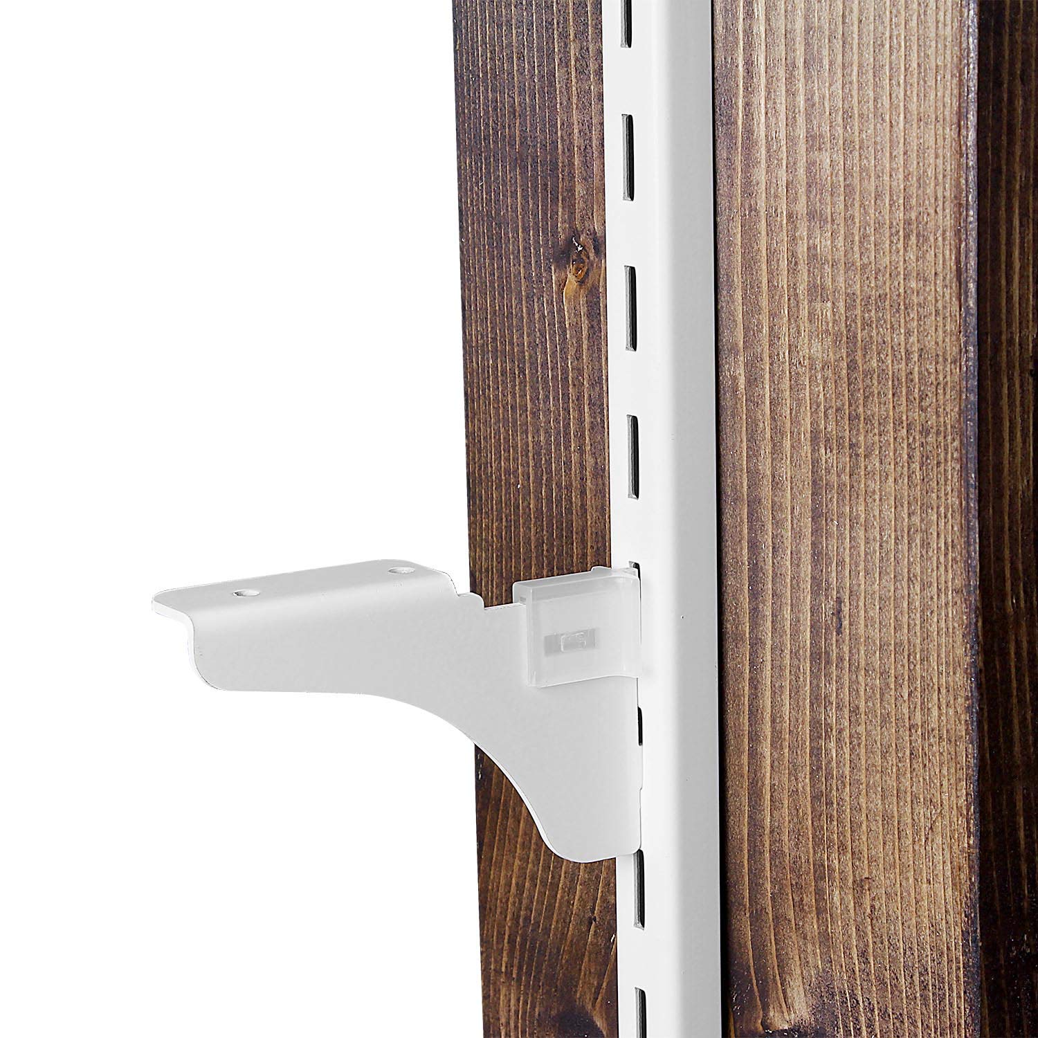 【送料無料】和気産業(Waki Sangyo) 1×4ピラシェル棚受 棚受け金具 色：白、サイズ：1枚用