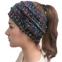 【送料無料】WHITE FANG(ホワイトファング) レディース ニット帽 帽子 キャップ 春 秋冬 ヘアバンド おしゃれ 人気 カジュアル CA287 色:04:ネイビー、サイズ:サイズ