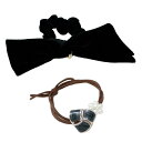 【送料無料】MILASIC シュシュ ベロア リボンベロアシュシュ おまけ付き リボン ベロア生地 ヘアゴム ヘアアクセサリー おしゃれ シンプル ベロアシュシ...