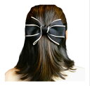 【送料無料】ヘアピン バレッタ 白黒 おしゃれ ヘアアクセサリー 髪飾り ドレス スーツ 成人式 卒業式 かんざし レディース 浴衣 和服 花火大会 髪 飾り 袴 振袖 着物に。普段使いに!お茶 お花 等。プレゼント 色:ブラック ホワイト