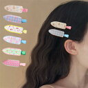 【送料無料】Masvan ヘアピン ヘアクリップ ヘアピンセット 髪飾り 前髪 可愛い おしゃれ 6本セット 色:タイプ B