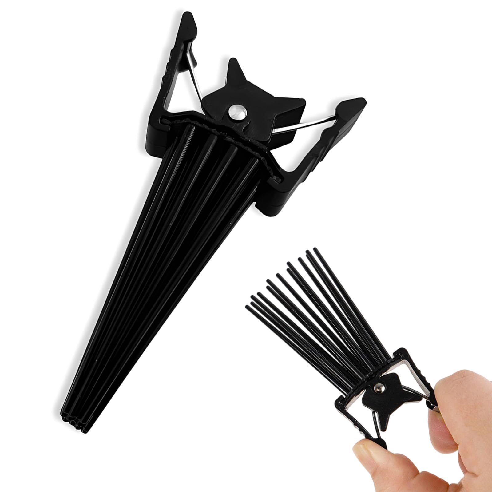 【送料無料】ヘアボリュームピンチャー ボリュームピンチャー センターパート クリップ 根元立ち上げク..