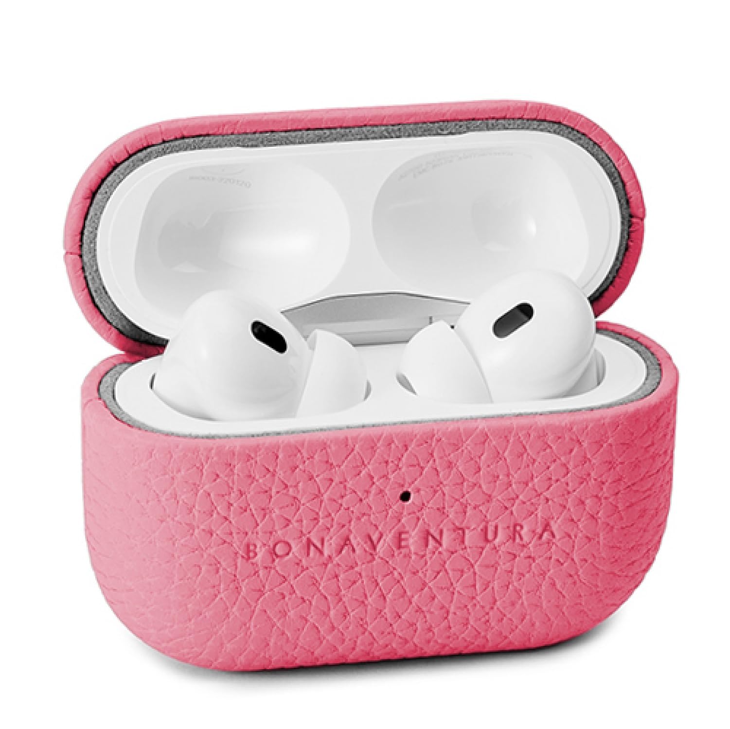 【送料無料】【BONAVENTURA】エアポッズプロ 2 ケース ボッタラートレザー (AirPods Pro 第2世代) 色：アザレ