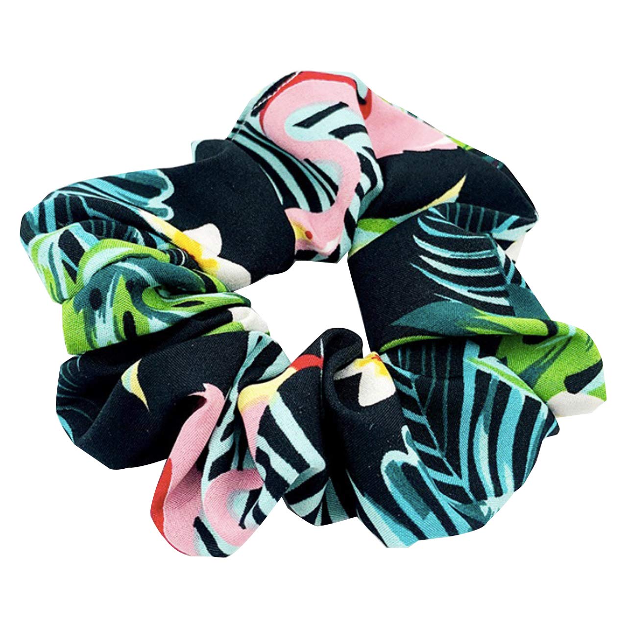 【送料無料】WHITE FANG(ホワイトファング) シュシュ ヘアゴム 花柄 夏 カジュアル おしゃれ かわいい ..