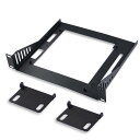 GeeekPi DeskPi RackMate アクセサリ Mini ITX シェル 10 インチ 1U ラック シェルフ、すべての標準 10 インチ ラックおよびネットワーク キャビネットに常設できます。トレイは DeskPi Super6C に取り付けることができます