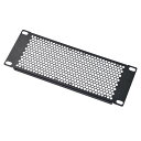 GeeekPi 2U 金属通気ブラインドパネルラックブラケット DeskPi RackMate T1/T2/T0 および 10 インチサーバーラック/ネットワークキャビネット用