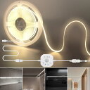 【送料無料】クリアヒル(Clearhill)モーションセンサーCOB LED 5V USBストリップライト 2M ナチュラルホワイト 4000K, 昼間・夜間照...